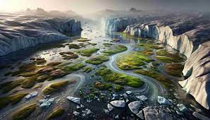 Melting Ice in Greenland Leading to Vegetation Expansion and Environmental Changes
